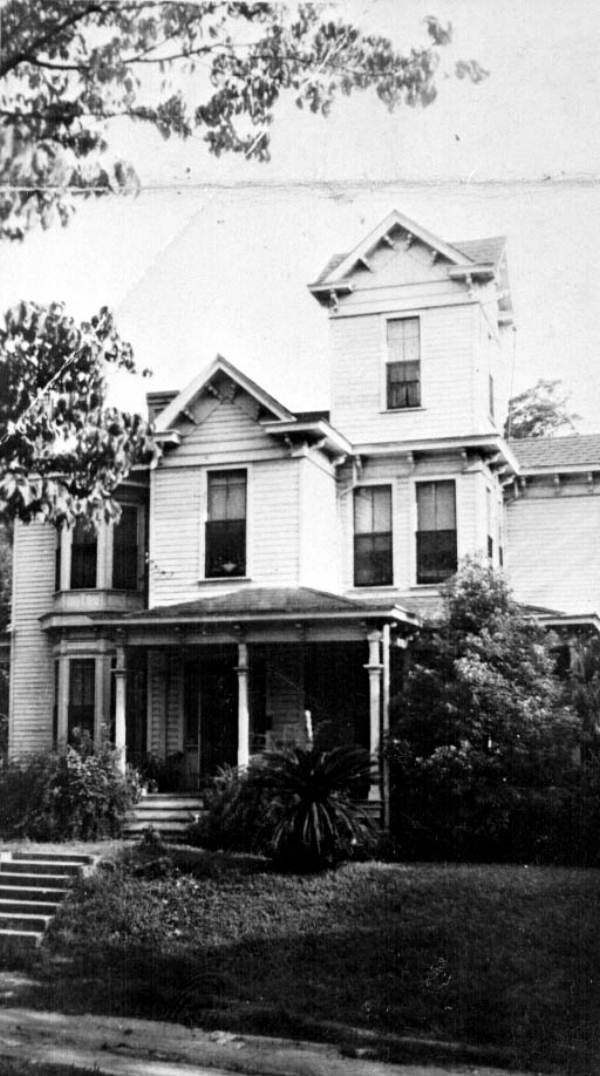 Home of William P. Shelley on corner of Duval and Madison.
