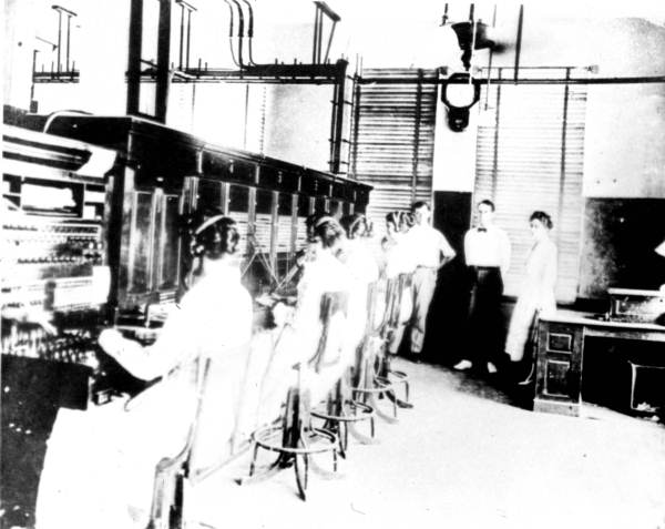 Southern Bell Telephone traffic room - Key West, Florida.
