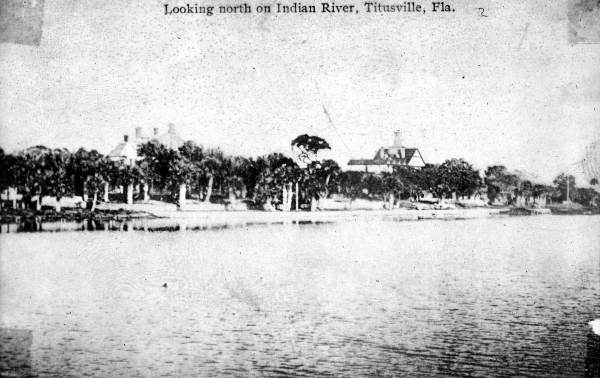 View from the river - Titusville, Florida.