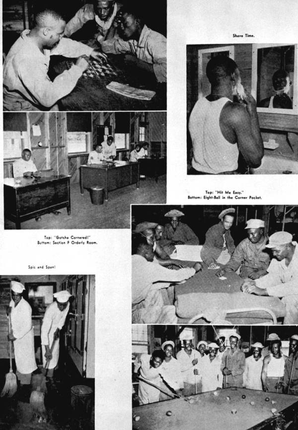 Six views of camp life - Tyndall Field, Florida