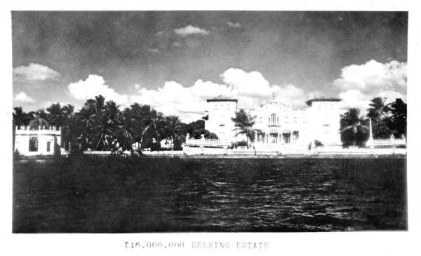 View of Vizcaya - Deering Estate