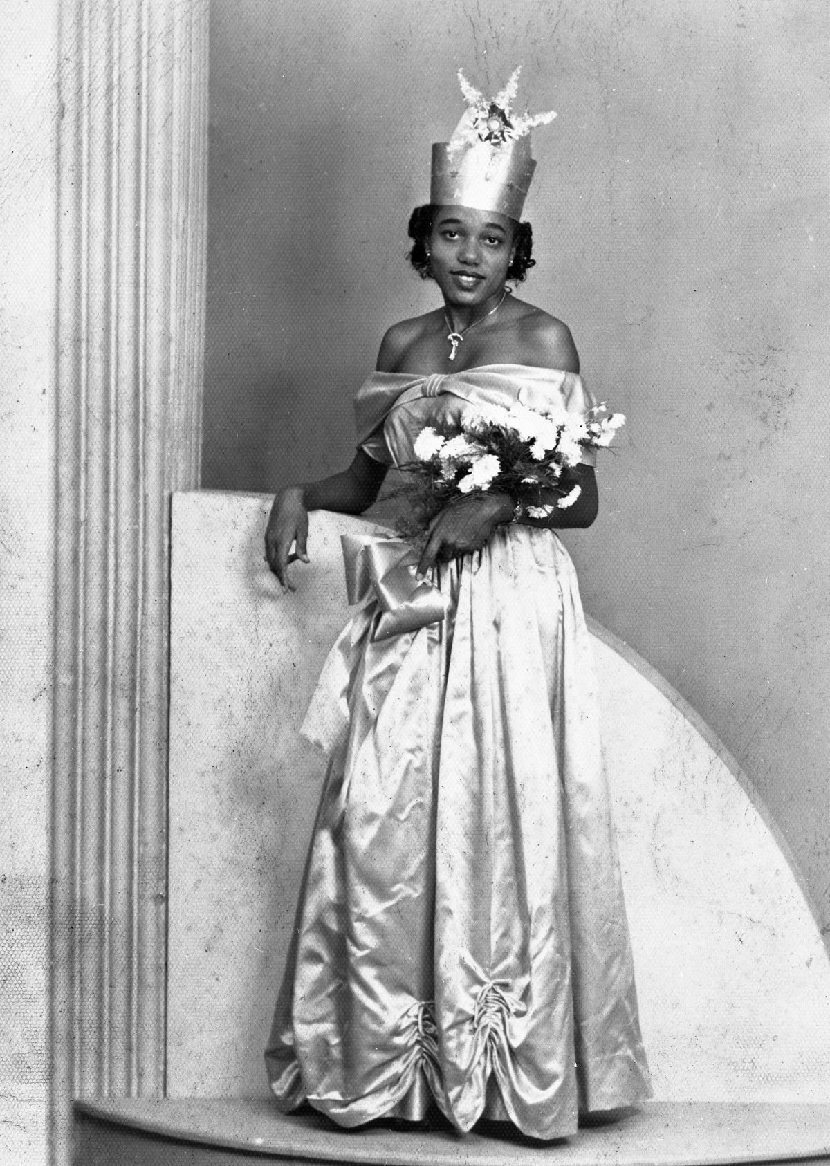 Betty Cox, "Miss Douglass High School".