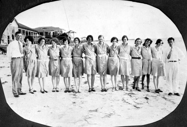 Group of women at Clearwater Beach - Clearwater Beach, Florida