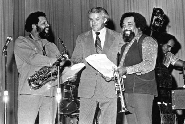 Nat Adderly with his brother at a FAMU concert