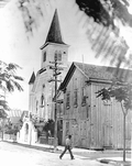 Cornish Memorial AME Zion church and chapel - Key West, Florida.