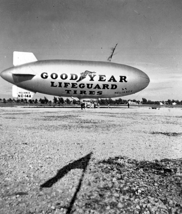 Goodyear blimp - Miami, Florida