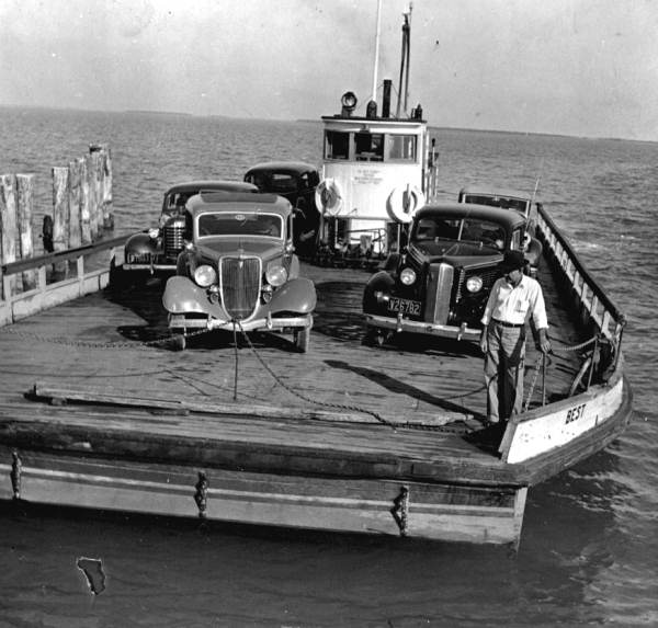 Car ferry "Best" - Punta Rassa, Florida.