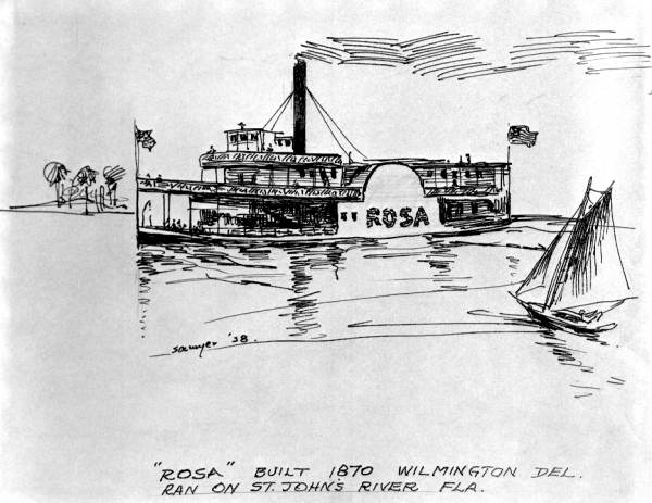 "Rosa", drawn by Philip Ayers Sawyer