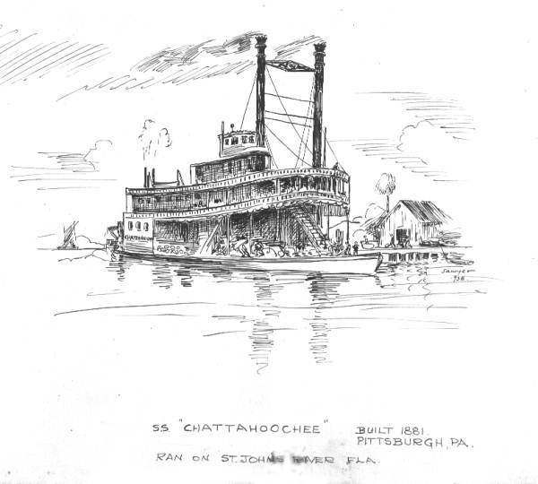 "Chattahoochee", drawn by Philip Ayers Sawyer