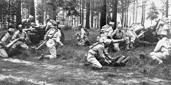 Florida National Guard 124th Infantry training - Fort Benning, Georgia
