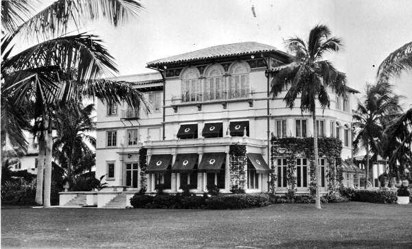 Home of Mr. and Mrs. J.C. Penney - Miami Beach, Florida.