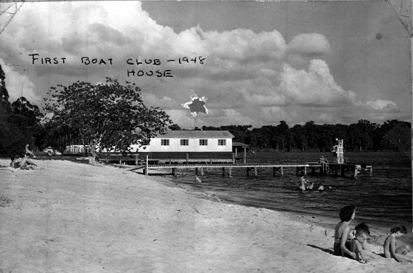 The first Leesburg Boat Club clubhouse - Lake County, Florida