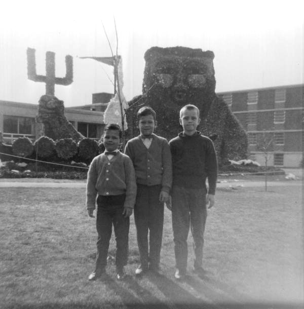 Jeffrey, Thomas, and Andrew Edel at FSU's Homecoming - Tallahassee, Florida