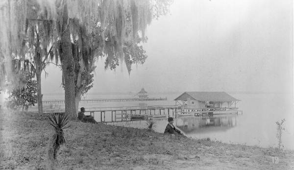 Florida Memory • View looking toward docks at Magnolia Springs.