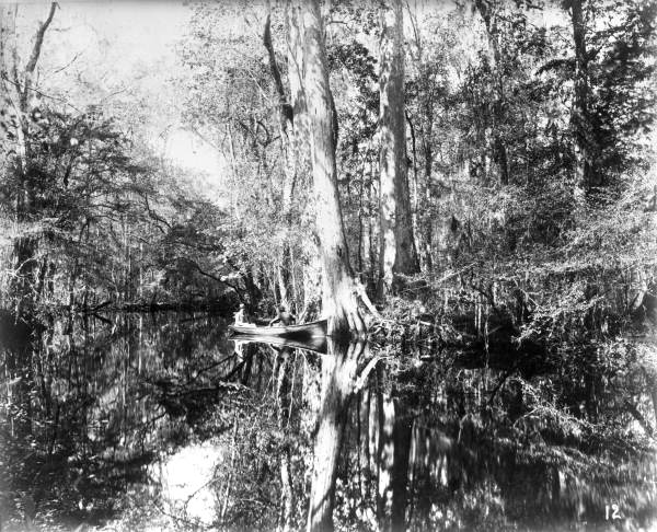 Boating at Magnolia Springs, Florida..