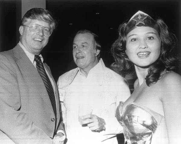 Commissioner of Agriculture Doyle Conner socializing at the 1978 annual business conference.
