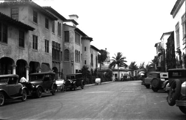 View of Worth Avenue - Palm Beach, Florida.