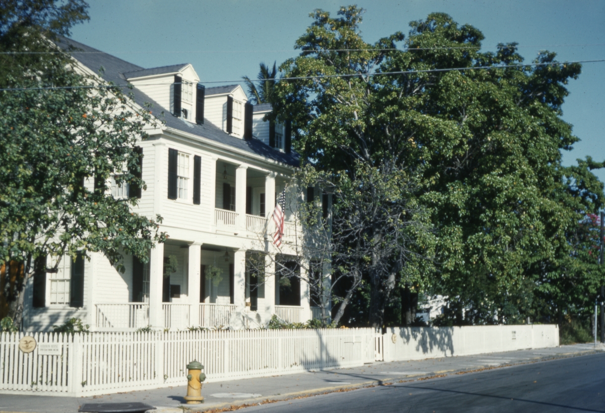 View of the Audubon House - Key West, Florida .