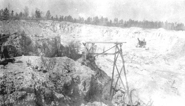 T.A. Thompson lime pit near Hildreth - Suwannee County, Florida