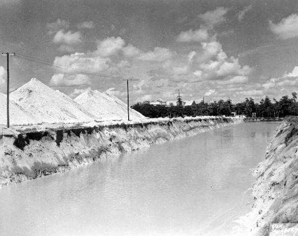 Reservoir at International's Peace Valley Mine