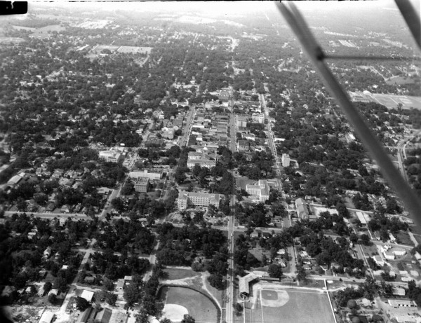 Aerial view of the Capitol Center.