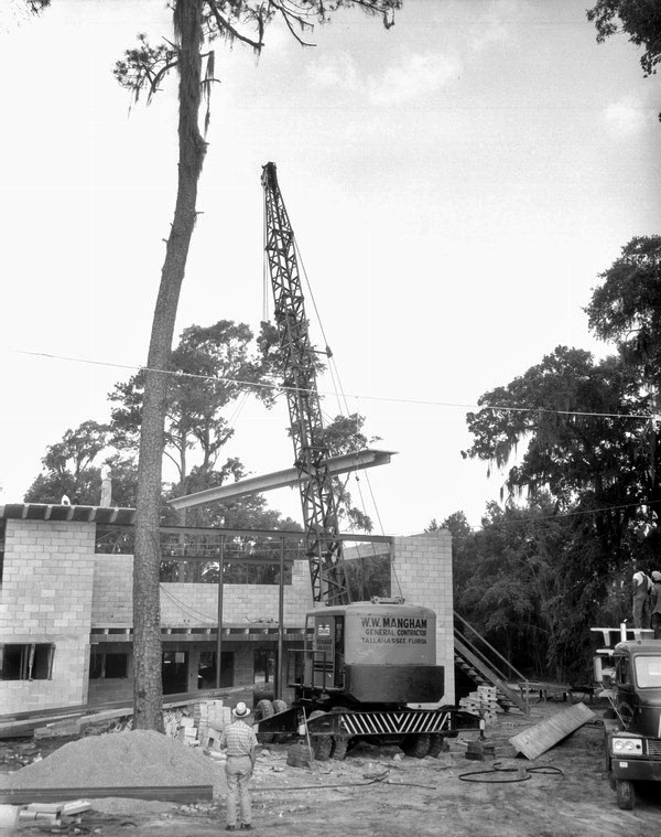 Florida Memory • Augusta Raa Junior High School during construction