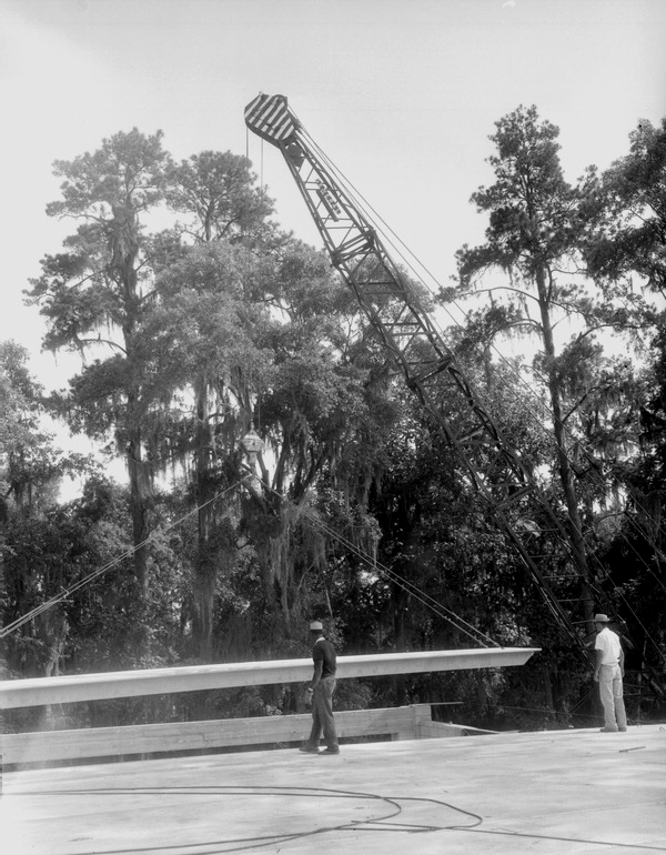 Florida Memory • Augusta Raa Junior High School during construction
