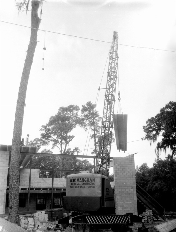 Florida Memory • Augusta Raa Junior High School during construction