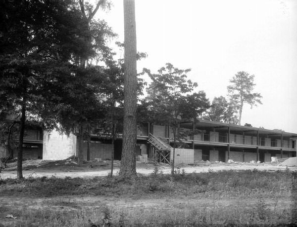 Florida Memory • Augusta Raa Junior High School during construction