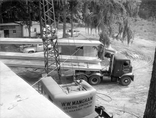Florida Memory • Augusta Raa Junior High School during construction