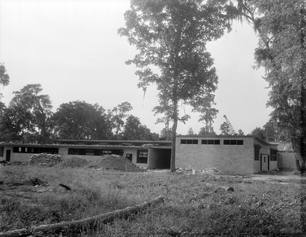 Florida Memory • Augusta Raa Junior High School during construction
