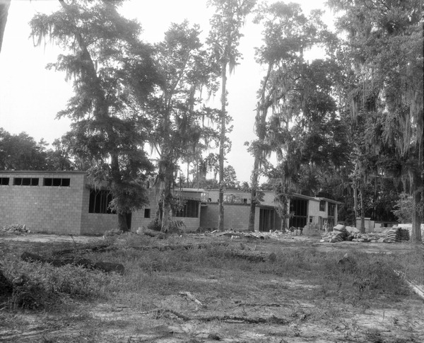 Florida Memory • Augusta Raa Junior High School during construction