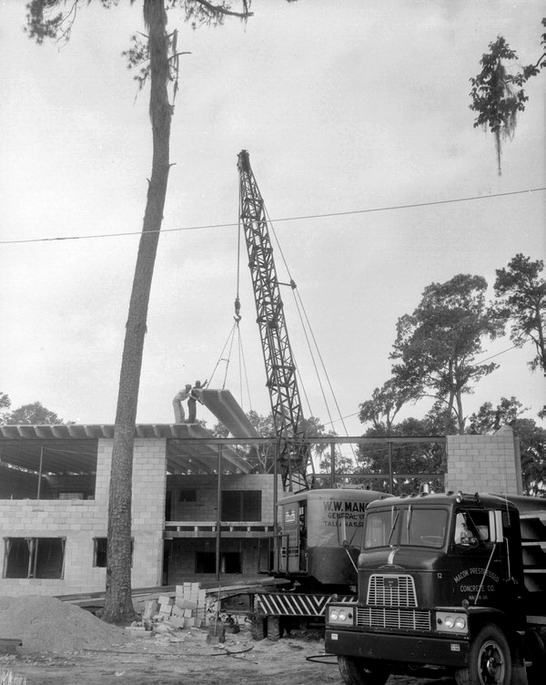 Florida Memory • Augusta Raa Junior High School during construction