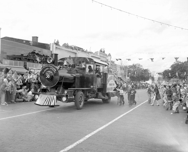 Brevard County entry in Governor Dan McCarty's inaugural parade.