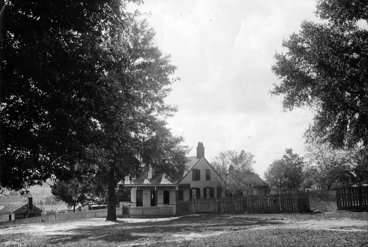 Alvan Harper's house.