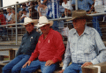Cowboys at Cattlemen's Arena during Labor Day rodeo in Okeechobee.