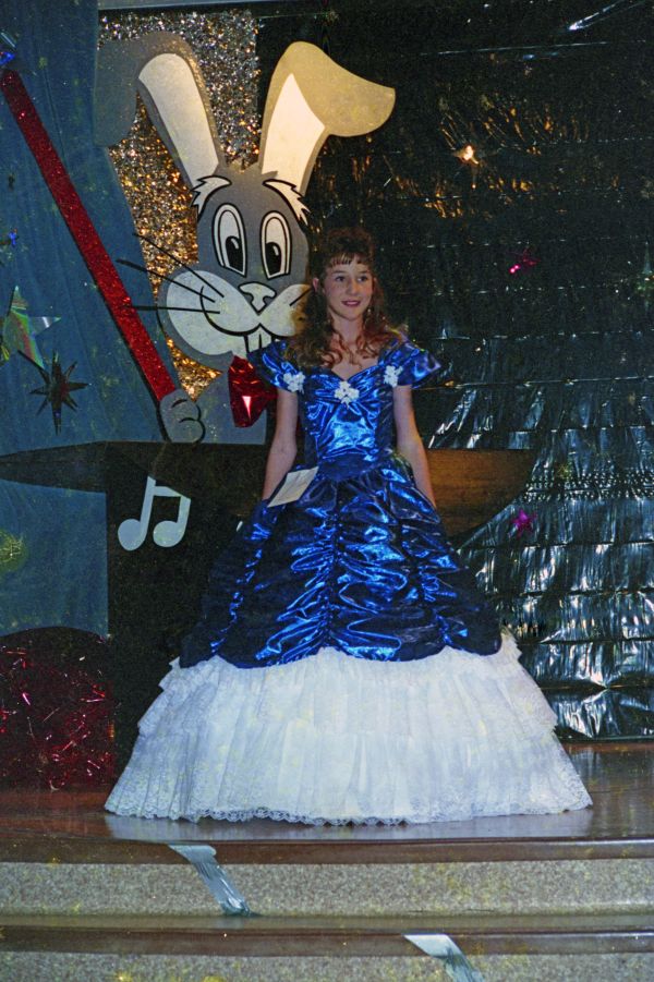 Contestant in the 1995 Speckled Perch Pageant.