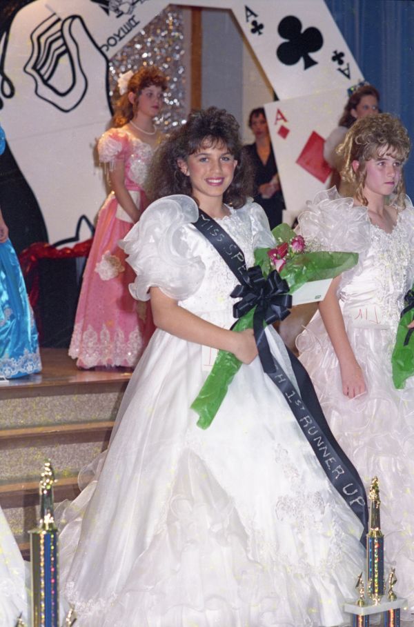 1995 Junior Miss Speckled Perch 1st runner-up Kimberly Rucks (later Clark).