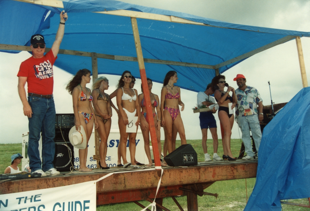 Battle of the Bands festival beauty contest in Okeechobee.