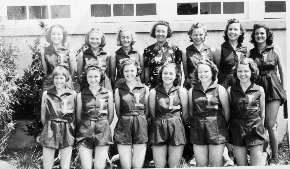 Lee School women's basketball team - Lee, Florida