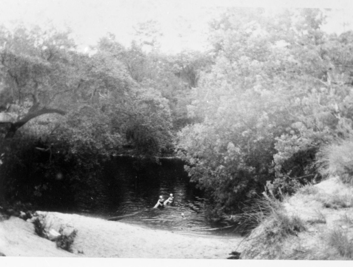 Sand bar at Blue Springs - Madison County, Florida