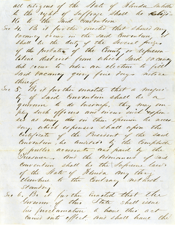 An Act to provide for calling a convention of the people of the State of Florida 
