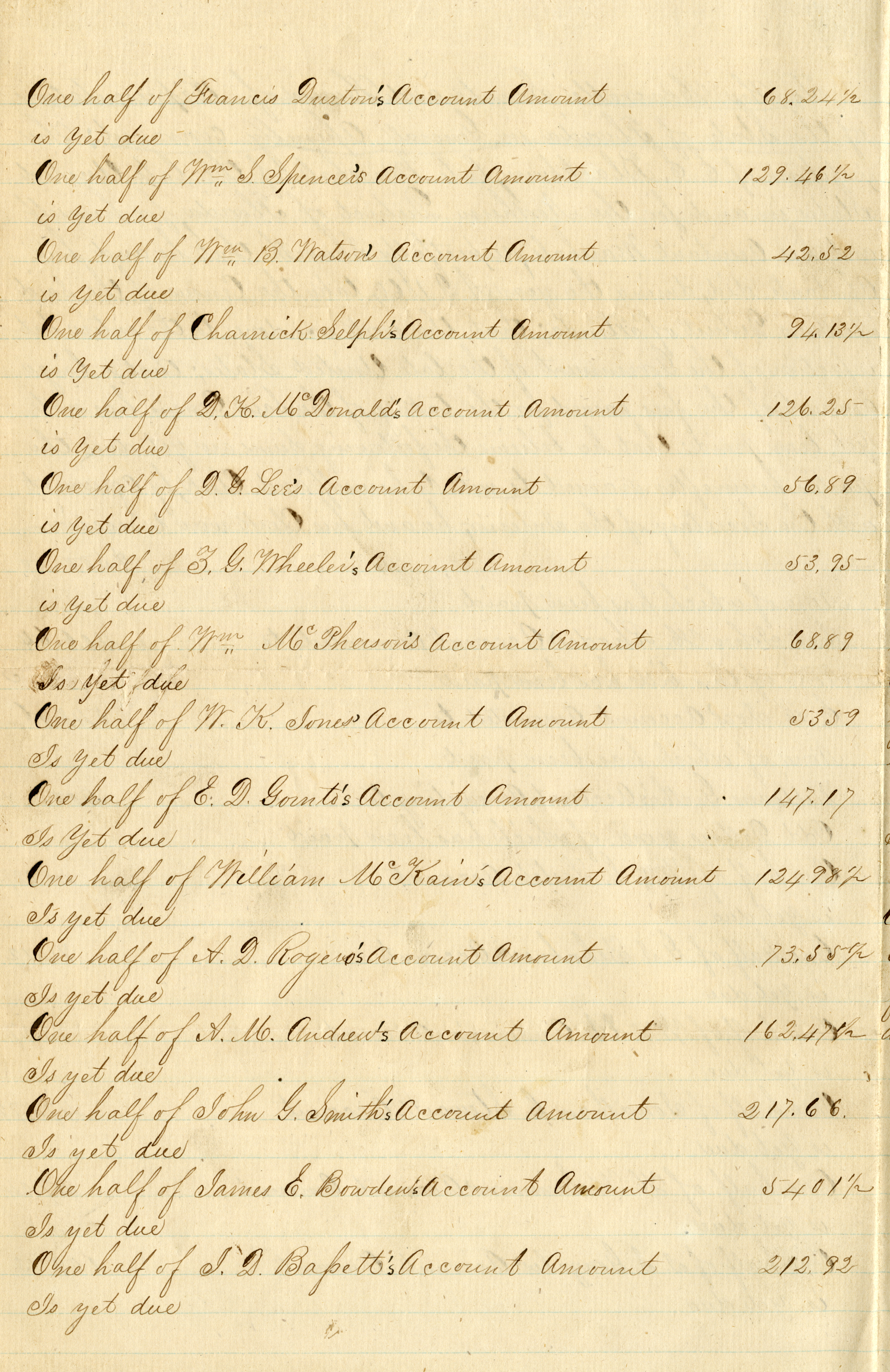 Petition of E. E. Blackburn and Others, November 23, 1861 
