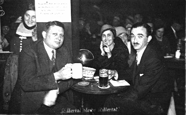 Gertrude and William Wolfson in Germany