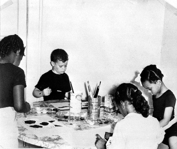 Art class at the Fine Arts Conservatory.