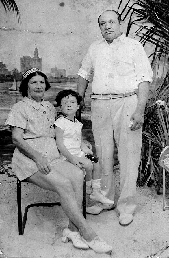 Beckie, Irving and Morris Heller.