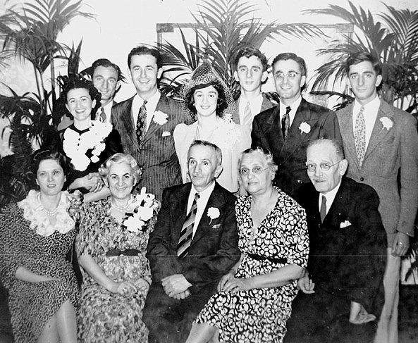 Wedding of Ralph and Bluma Meitin.