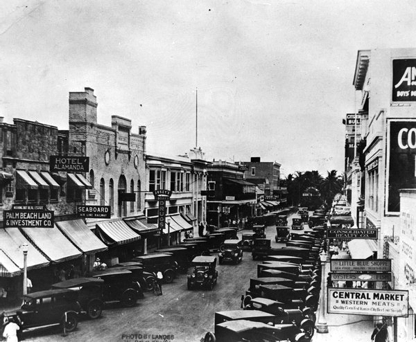 View of Clematis Street