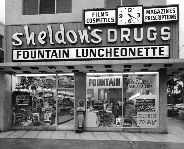 Sheldon's Drugs store - Miami Beach, Florida.