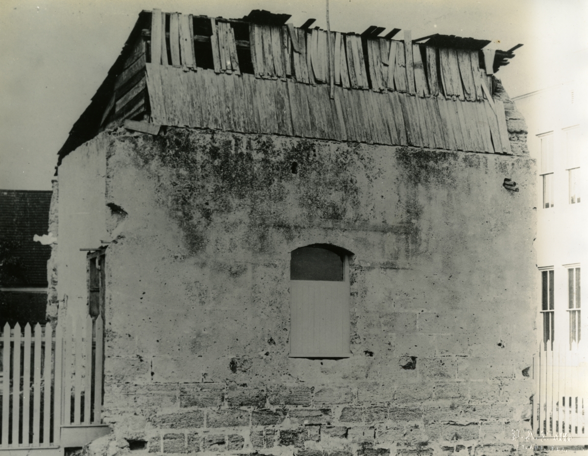 Blacksmith shop on Bay Street in St. Augustine, Florida.